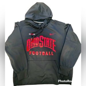OSU NIKE DRI-Fit hoodie men’s large OSU buckeyes fan gear